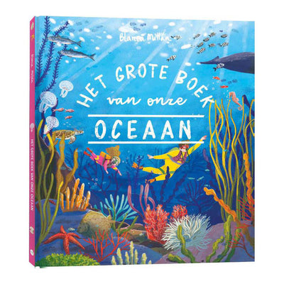 Uitgeverij kluitman het grote boek van onze oceaan 6+ | 2 stuks