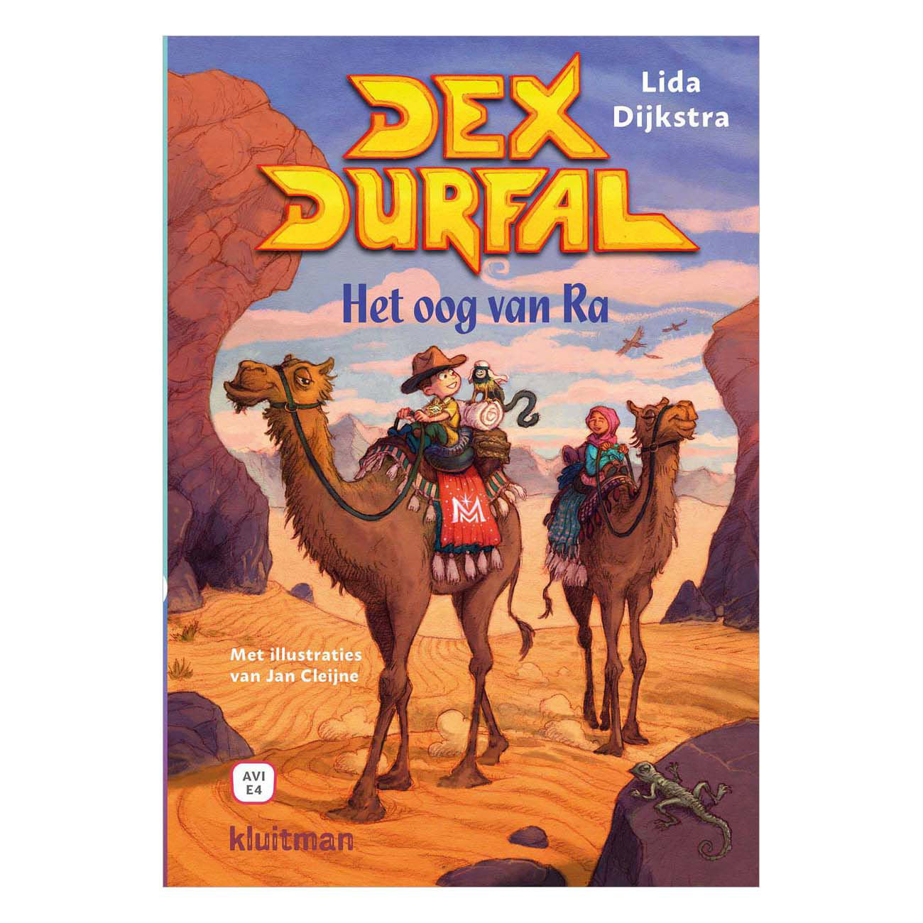 Uitgeverij kluitman dex durfal - het oog van ra - avi e4