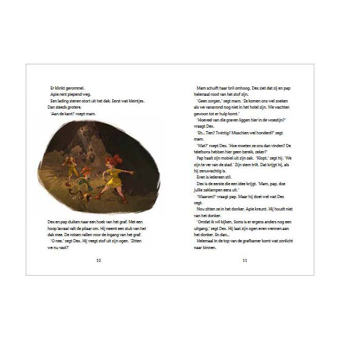 Uitgeverij kluitman dex durfal - het oog van ra - avi e4
