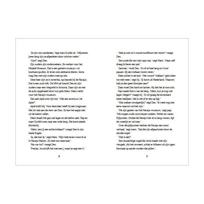 Uitgeverij kluitman dex durfal - het geheim van de dondervogel - avi e4