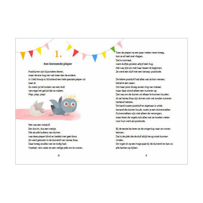 Uitgeverij kluitman winkie, de stoere postduif