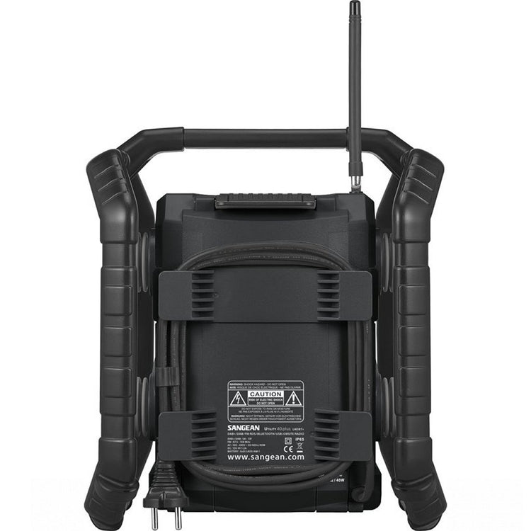 Sangean u-4 dbt+ radio zwart