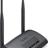 Zyxel zyxel nbg418n v2 draadloze router 300mbps zwart