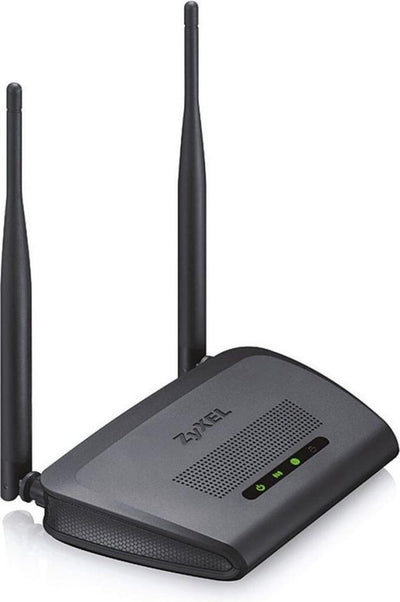 Zyxel zyxel nbg418n v2 draadloze router 300mbps zwart