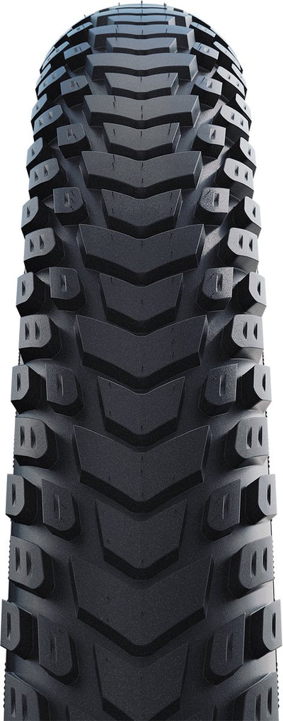 Schwalbe marathon mondial - wired - addix - dd - raceguard - 27.5x2.40 - black + reflex