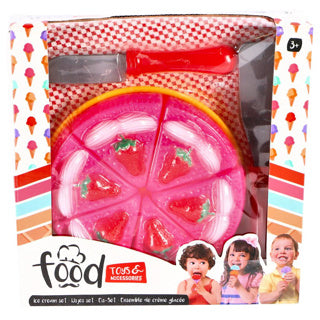 Basic voedsel taart met taartschep | 3 stuks