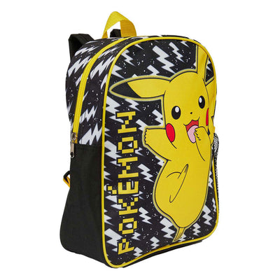 Pokémon rugzak pikachu bliksem met licht