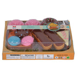 No brand voedselset donut en macaron | 3 stuks - afbeelding 1