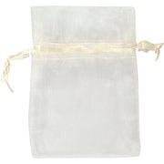 Https: www.cchobby.nl organza-zakjes-afm-7x10-cm-off-white-10-stuk-1-doos-47429 - afbeelding 1