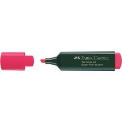 Tekstmarker faber-castell 48 rood 1-5mm