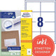 Avery etiketten quickpeel wit 800 stuks