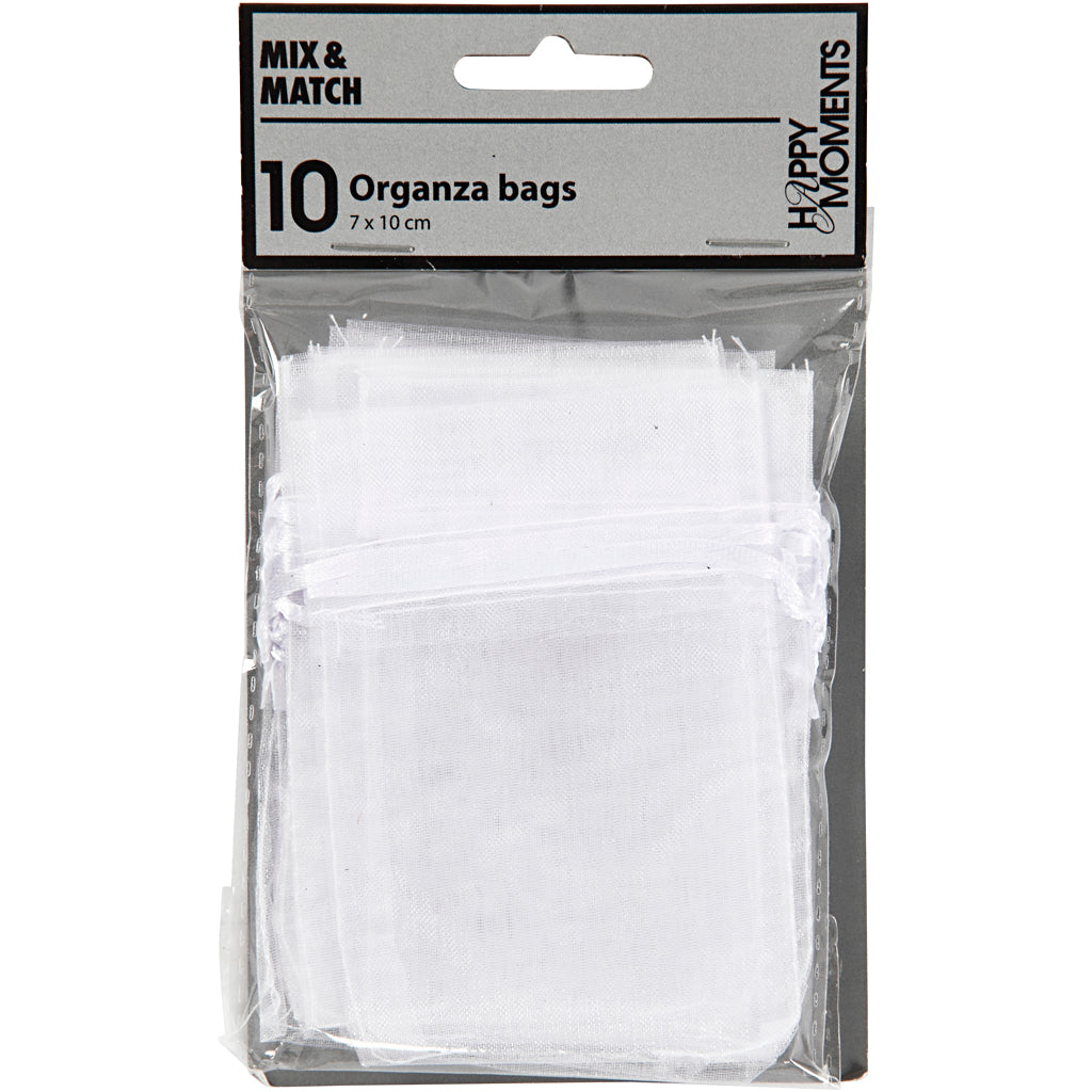 Creativ company http: www.cchobby.nl organza-zakjes-afm-7x10-cm-wit-10-stuk-1-doos