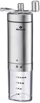 Westmark handmatige koffiemolen met keramische molen, tot 4 kopjes koffie, met maataanduidingen, brasilia, lengte: 20,5 cm, roestvrij staal keramiek, 24902260