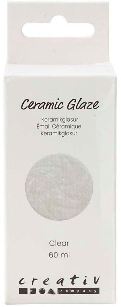 Creativ company keramiek glazuur 984-1101 c transparant helder - 60ml