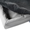 Bia bed fleece hoes hondenmand grijs