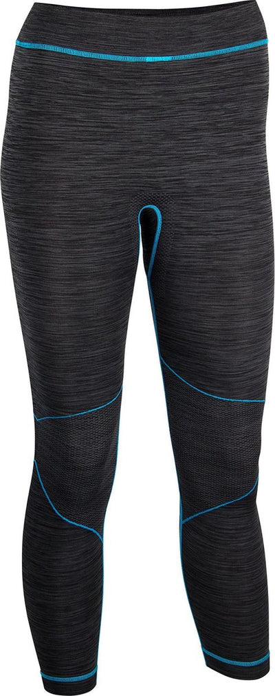 Avento thermobroek superior - vrouwen - zwart aqua - maat 38