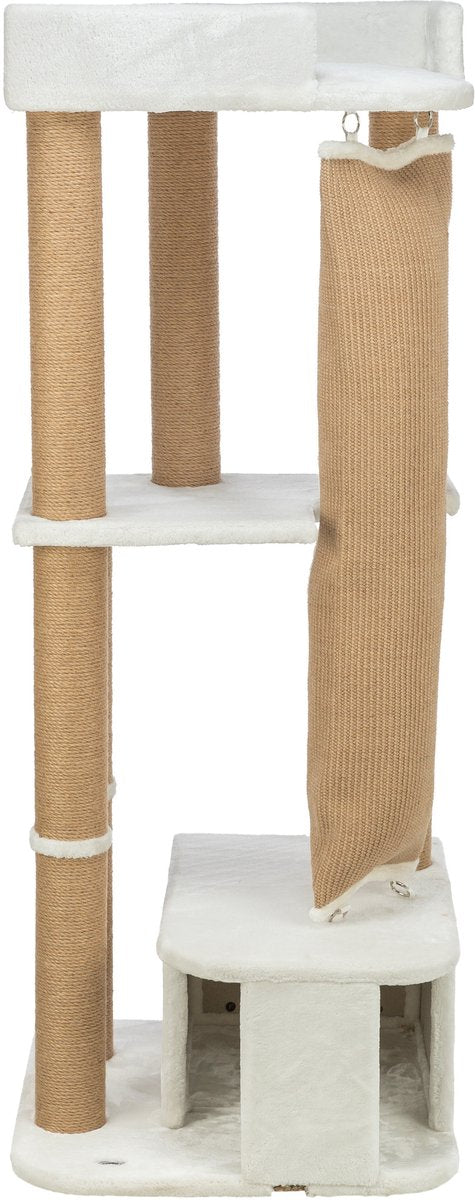 Trixie active - krabpaal - wit - 58x38x150 cm