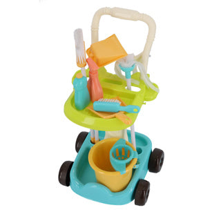 My first mijn eerste schoonmaaktrolley