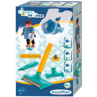Androni ecoiffier toy draadloze staande stofzuiger 5 el.