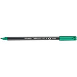 Viltstift edding 1200 zwart, groen