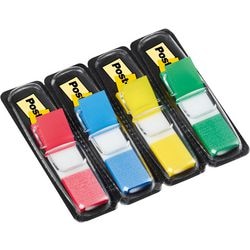 Index post-it 683-4 12x43mm assorti normaal small 100 vel