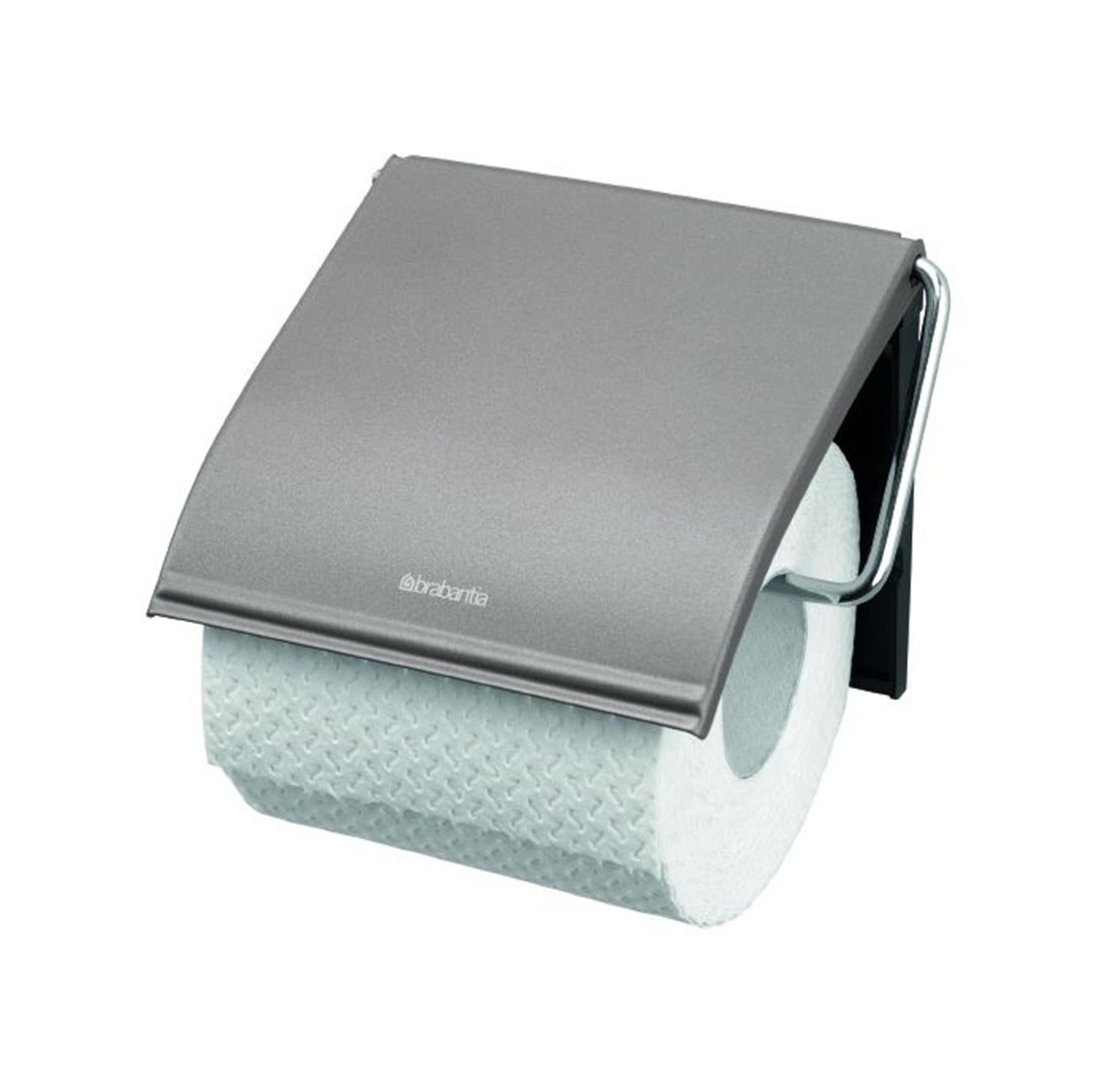 Brabantia toiletrolhouder platinum 12,3x1,7x13,2cm