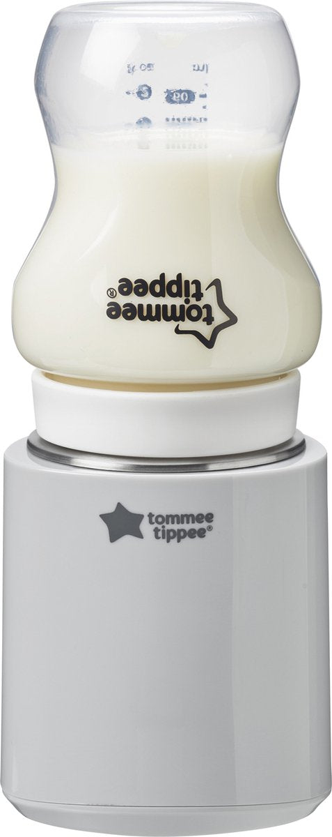 Tommee tippee letsgo draagbare flessenwarmer voor babyflesjes - oplaadbaar via usb - elektrische flessenwarmer - lichtgewicht en reisvriendelijk