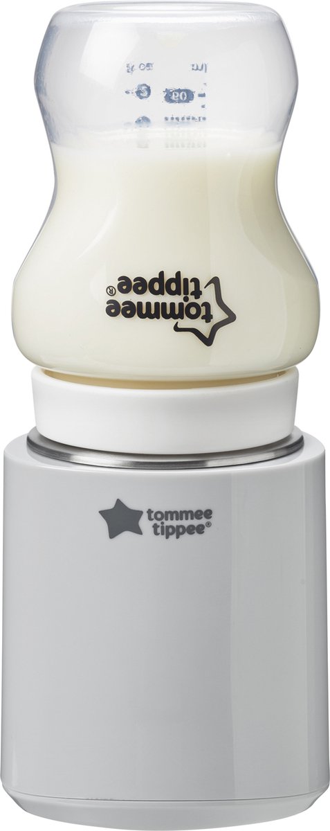 Tommee tippee letsgo draagbare flessenwarmer voor babyflesjes - oplaadbaar via usb - elektrische flessenwarmer - lichtgewicht en reisvriendelijk