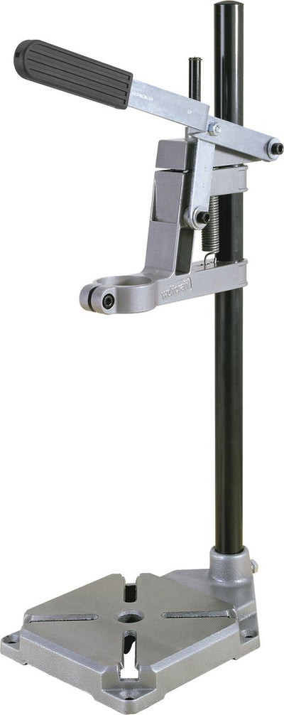 Wolfcraft - boorstandaard met bankschroef voor boormachine - universeel - tafelboormachine - kolomboor - machineklem - 3406301