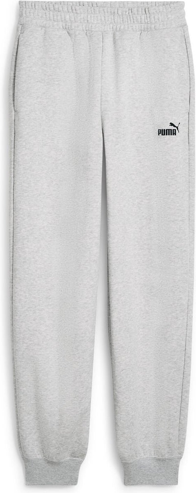 Puma ess small no. 1 logo comfort high-waist sweatpants fl cl dames joggingbroek - light gray heather