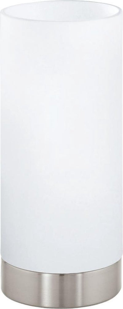 Eglo damasco 1 tafellamp - e27 - 21,5 cm - grijs wit
