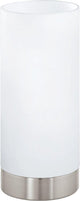 Eglo damasco 1 tafellamp - e27 - 21,5 cm - grijs wit