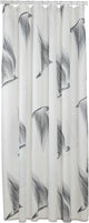 Sealskin birds - douchegordijn 180x200 cm - polyester - zwart wit