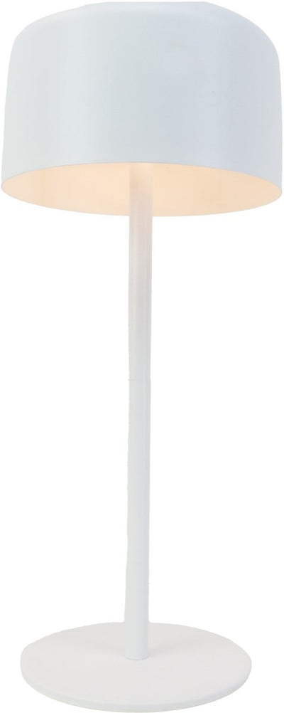 Eglo roccanova tafellamp - oplaadbaar (tot 22 uur licht) - solar - 30 cm - wit - draadloos - dimbaar - binnen en buiten