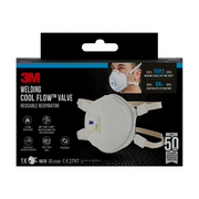 3m 1062060 - lasrook masker 9928c1n, ffp2, met ventiel, 1 pk | 2 stuks - afbeelding 2