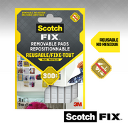 3m 1071429 - scotch-fix™ verwijderbare zelfpads 11mm x 15mm, 36 pk | 24 stuks - afbeelding 1