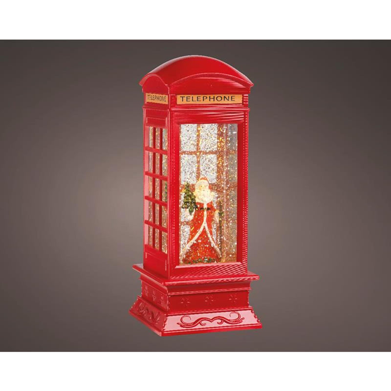 Lumineo waterspinner led telefooncel m. kerstman