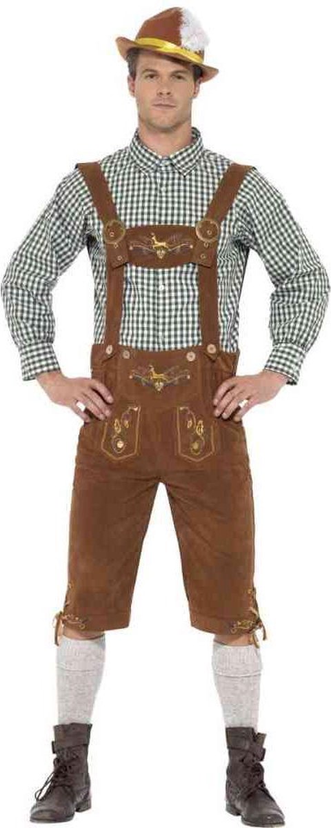 Smiffys traditional deluxe hanz bavarian costume l