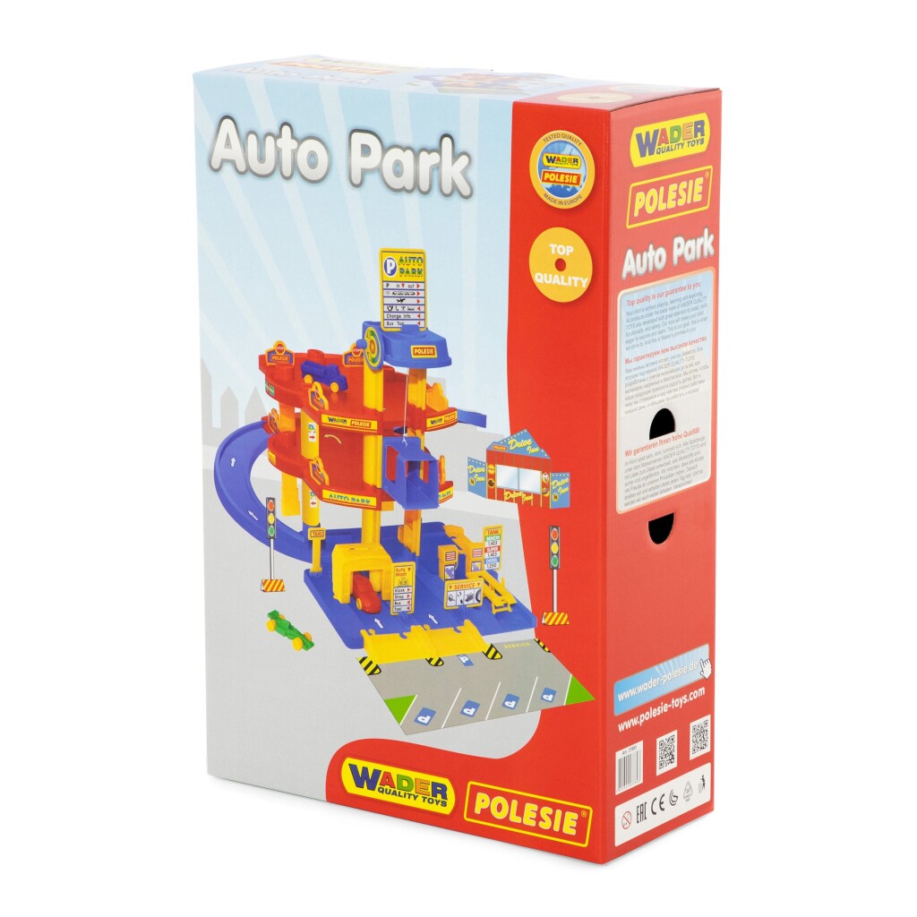 Wader parkgarage mit 3 ebenen