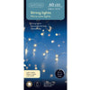 Lumineo strengverlichting micro led 60 lamps voor binnen op batterij met timer 295cm