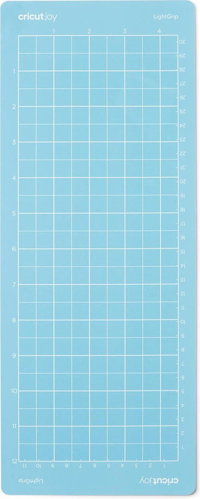 Cricut snijmat - joy light grip mat - 11,4 x 30,5 cm - lichtblauw