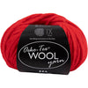 Creativ company wolgaren, l: 50 m, rood, 50 gr 1 bol