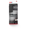 Tesa 1072288 - aluxx black doucherek enkel zwart | 2 stuks