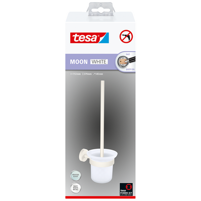 Tesa 1073531 - moon white toiletborstel wit | 1 stuks