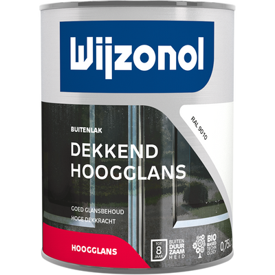 Wijzonol 1034505 - wijz.r9010 dek hggl lak 750ml | 1 stuks