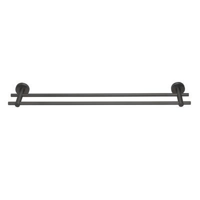 Tesa 1072309 - moon grafiet handdoek rek dubbel | 2 stuks