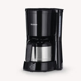 Severin koffiezetapparaat 8-kops met thermoskan 1000w zwart - afbeelding 1