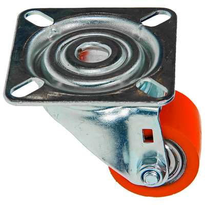 Mack by tente 1061523 - zwenkwiel met pu loopvl met pl35 mm oranje | 10 stuks