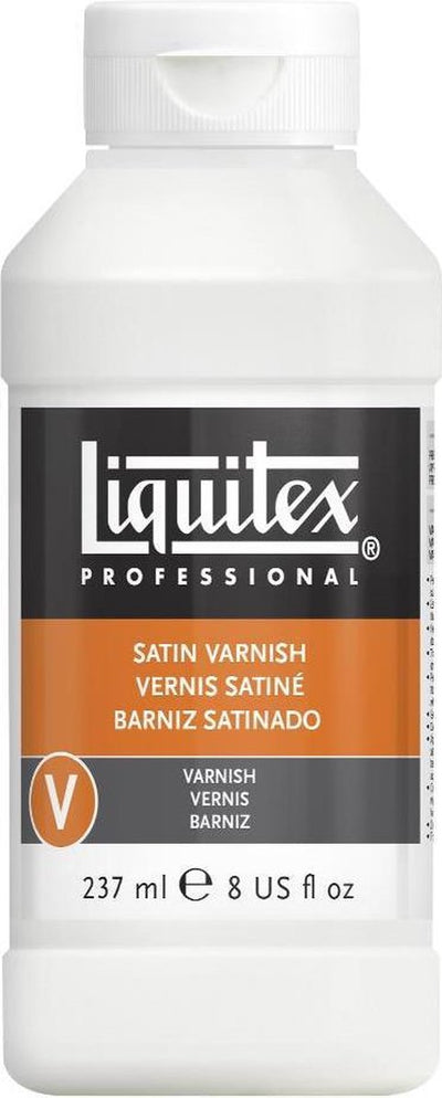 Liquitex 8208 professional zijdeglans vernis 237 ml – acrylvernis, satijn, transparant, uv-bestendig, duurzaam - satijnvernis