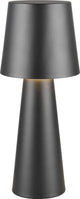 Trio nubian - tafellamp - zwart mat - excl. 1x e27 7 w - snoerschakelaar